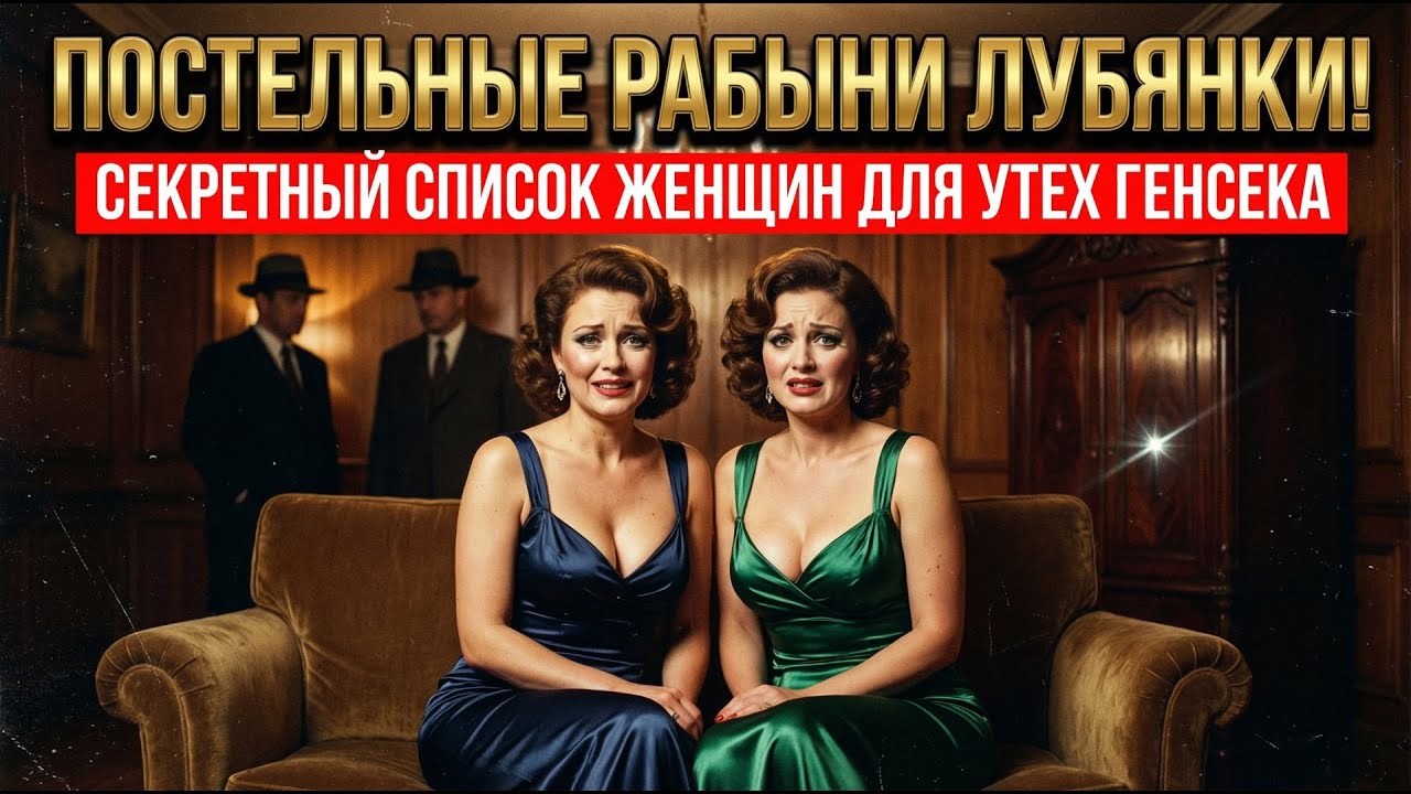 ЭЛИТНАЯ ПОДСТИЛКА КГБ: Страшная расплата за НОЧЬ с чиновником