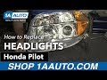 How to Replace Headlights 2006-08 Honda Pilot