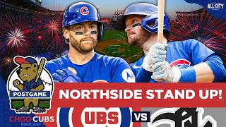 CUBS POSTGAME: Carson Kelly GOES OFF &amp; Cubs CRUSH White Sox in Crosstown Classic Opener! | CHGO Cubs