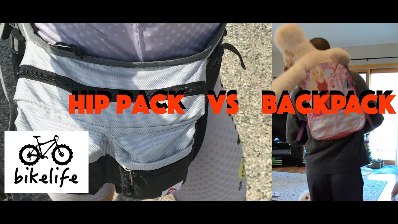Hip Pack VS Backpack MTB YouTube