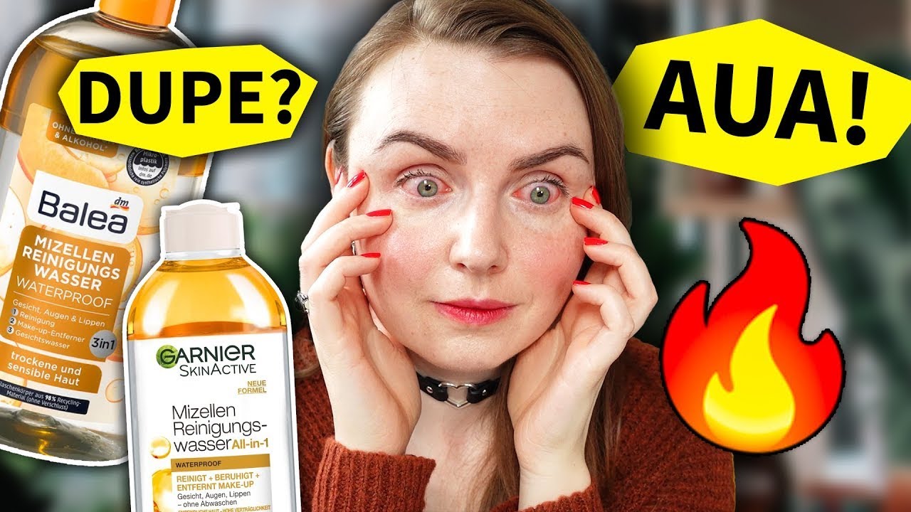 Audacious COPY?! 😲 Balea Micellar Cleansing Water VS Garnier (Drogerie  Skincare Check) - YouTube