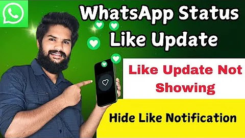 Whatsapp Status Like Update | Whatsapp Status Like Notification Turn Off | Status Like Not Showing