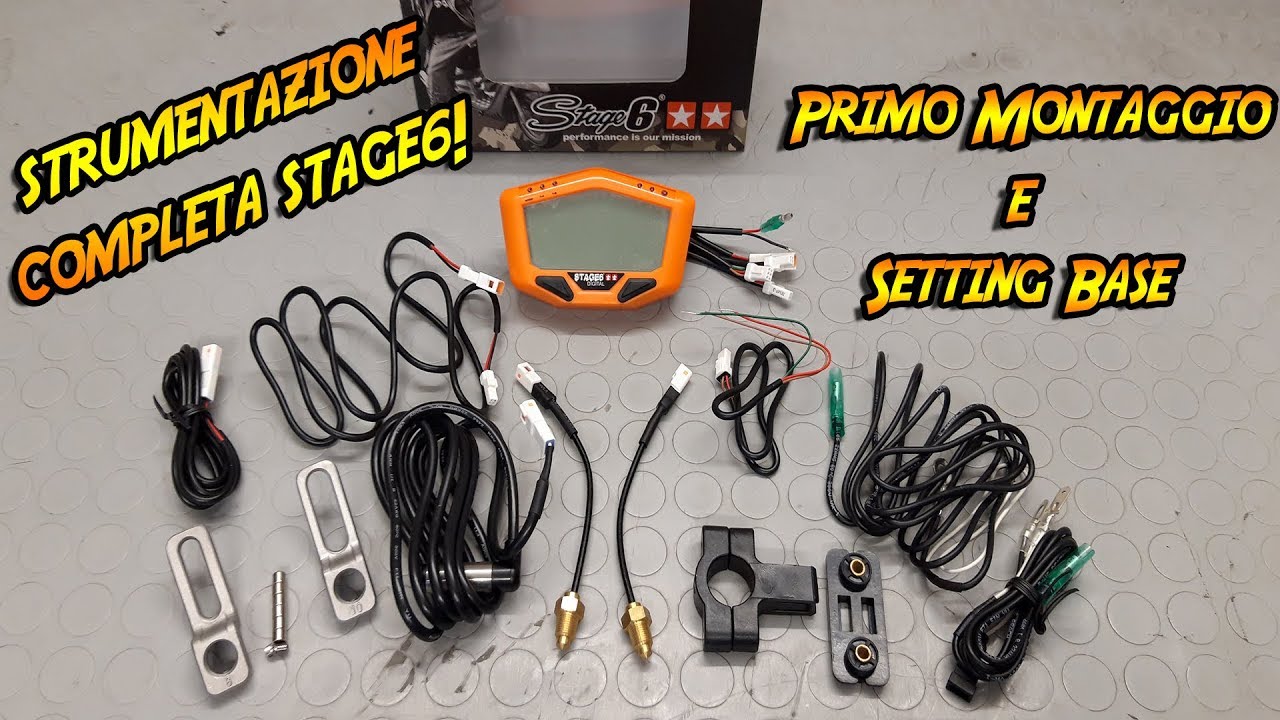 STRUMENTAZIONE COMPLETA STAGE6! | Montaggio & Settaggio