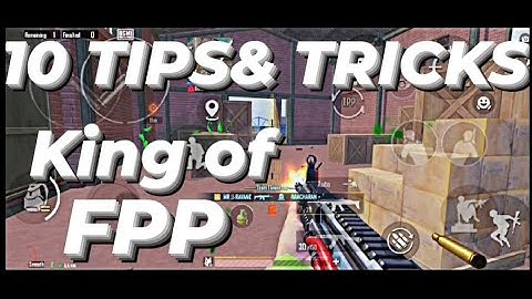 Top 10 Close Range Tips And Tricks 🥰 (PUBG MOBILE)FPP Switch Guide/Tutorial (From NOOB TO PRO)👑
