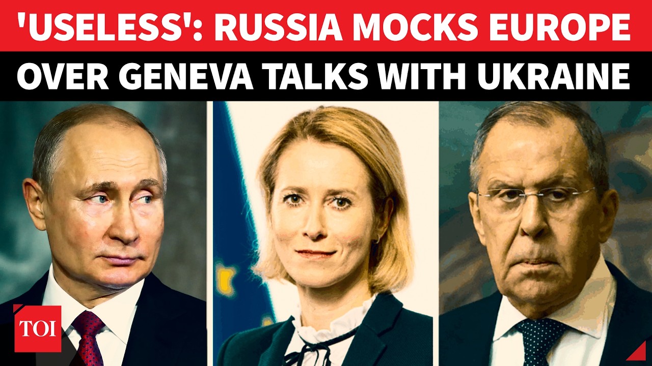 Russia Mocks Europe As Putin Aide Clashes With Kallas; 'Useless Europeans Sipping Coffee In Geneva'