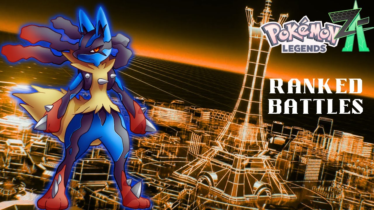MEGA LUCARIO IS A STRONG PICK!! | Pokémon Legends Z-A Ranked Matches