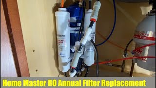 How to Replace Home Master Reverse Osmosis Artesian Filters