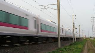 常磐線 E657系K10編成 9098M 特急ときわ98号 上野 行 内原~赤塚 遠木踏切 通過 2021.05.04