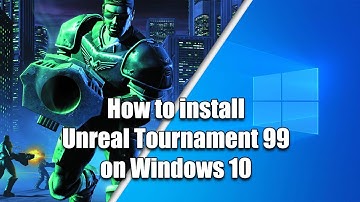 How to install Unreal Tournament 99 on Windows 10, a very quick tutorial.