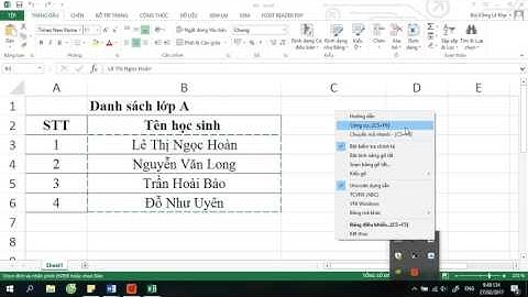 Clip: Hướng dẫn loại bỏ dấu tiếng Việt trong Excel