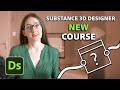 Substance 3d designer course for beginners  adobe substance 3d