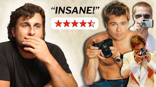 Photographer Reacts To Brad Pitt's INSANE Cameras