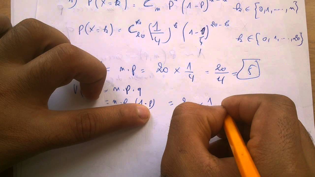 Probabilité loi Binomiale (Mohamed Hossni)