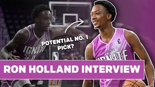 Ron Holland Explains What Makes Him an Intriguing NBA Prospect