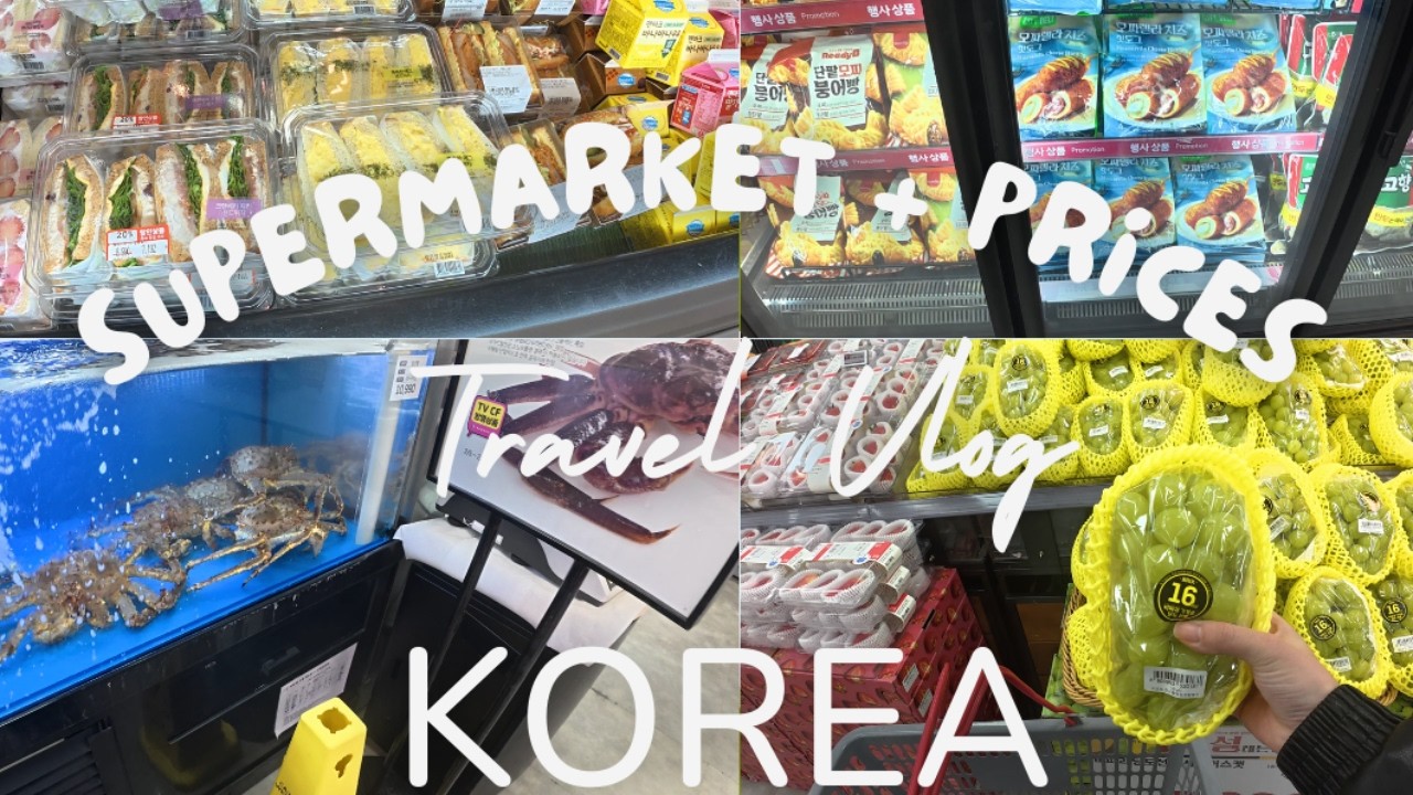 Full tour in a South Korean supermarket 🇰🇷 With prices & tips in the end | 2026