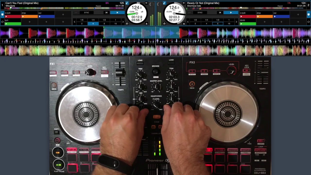 Pioneer DDJ SB3 + Serato - House & Deep House Mix (Beginner)