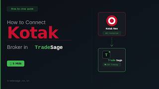 How to connect Kotak Neo broker in TradeSage screenshot 3