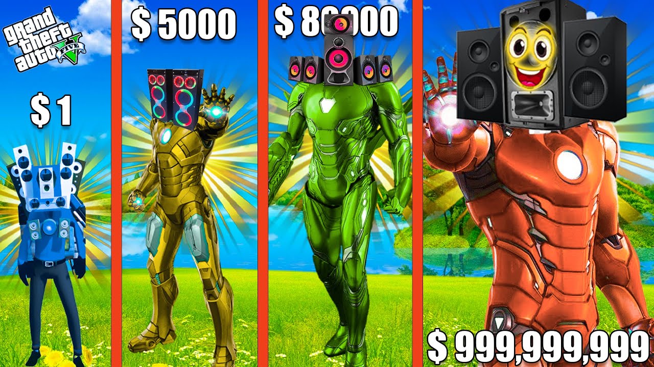 Franklin Training Avengers To Become CHAINSAW MAN To Save UPGRADED TITAN PIZZA MAN GTAV AVENGERS