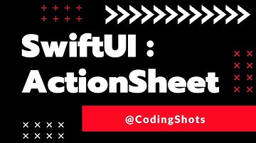 SwiftUIActionSheet #SwiftUI #UIActionSheet