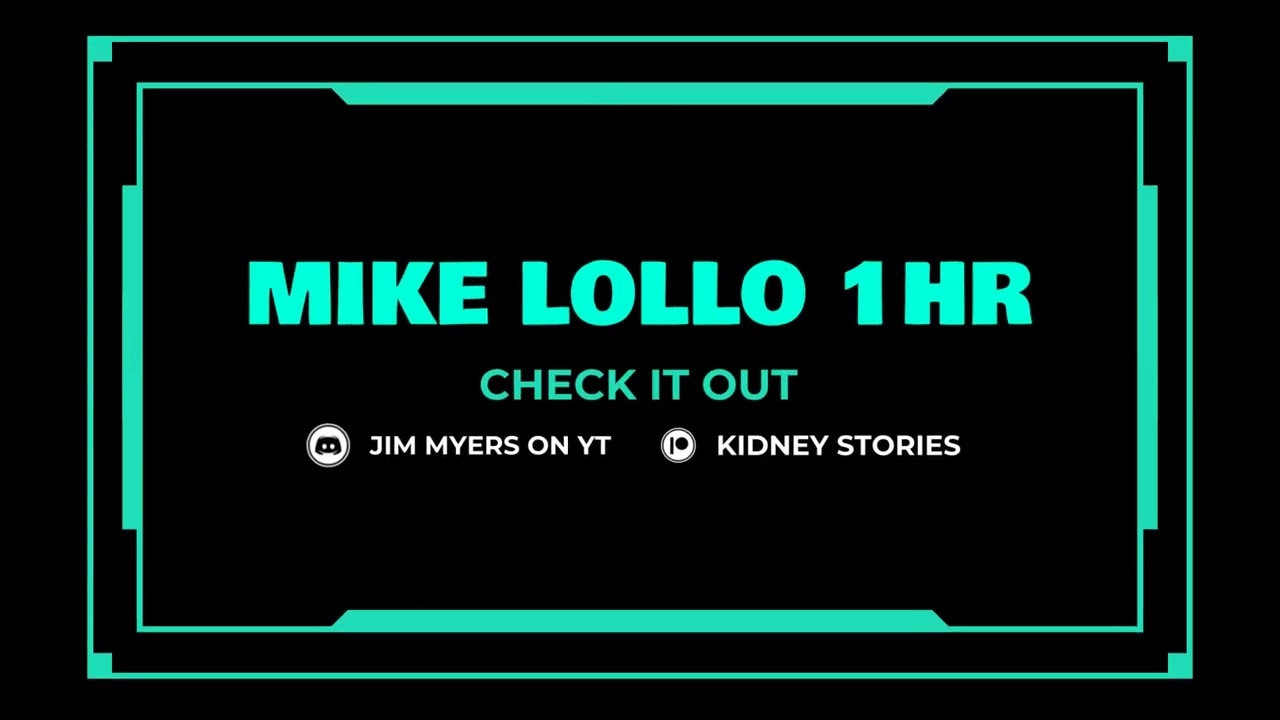 1 HOUR BEFORE THE MIKE LOLLO BROADCAST