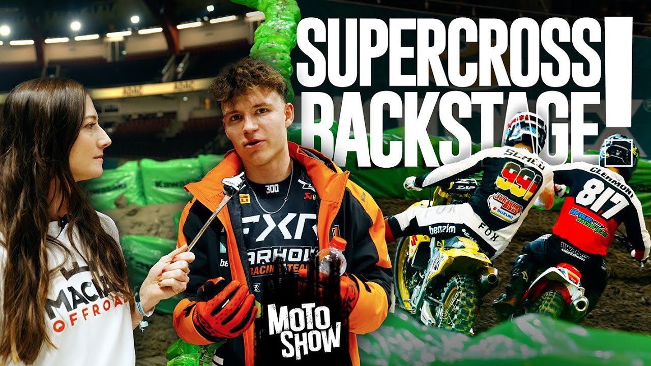 Behind the Scenes beim Supercross Dortmund! 💥 | MOTO Show