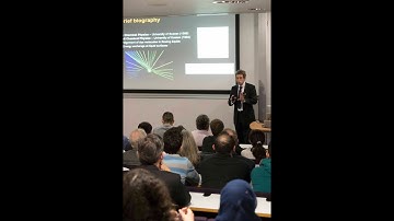 UCL EEE Inaugural Lecture by Professor Tony Kenyon, Vice Dean (Research), UCL Engineering