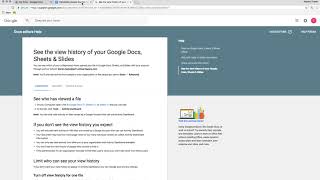 Google Docs - Find the Privacy Settings for the newer Activity Dashboard (silent video)