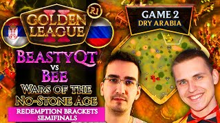 Golden League II Main Event - Wars of the No Stone Age