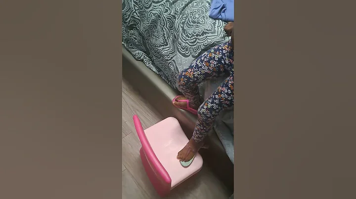It's Saturday morning...My granddaughter getting r...