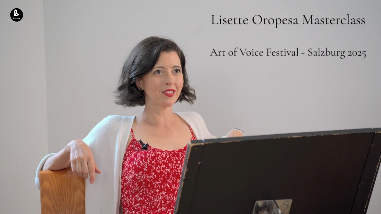 Lisette Oropesa Masterclass  |  Art of Voice Festival - Salzburg 2025