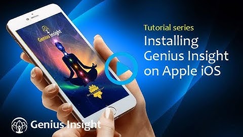 How to install Genius Insight on Apple iOS