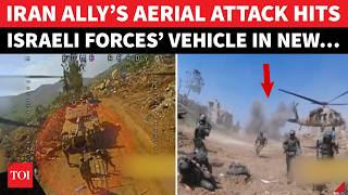 Hezbollah Drones Hit Israeli Forces’ Vehicle; Clashes Erupt As South Lebanon Villages Burn