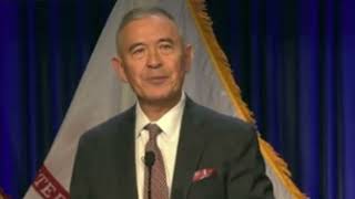Adm. Harry Harris Jr., USN (Ret.), former commander of U.S. Pacific Command, speaks at WEST 2022.