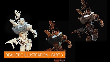 John Mahoney: Realistic Illustration - Part 3