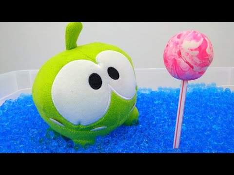 Om Nom Toys & Orbeez. Fun Kids Video. Om Nom In Orbeez Pool. Ам Ням и шарики Орбиз. Видео для детей.