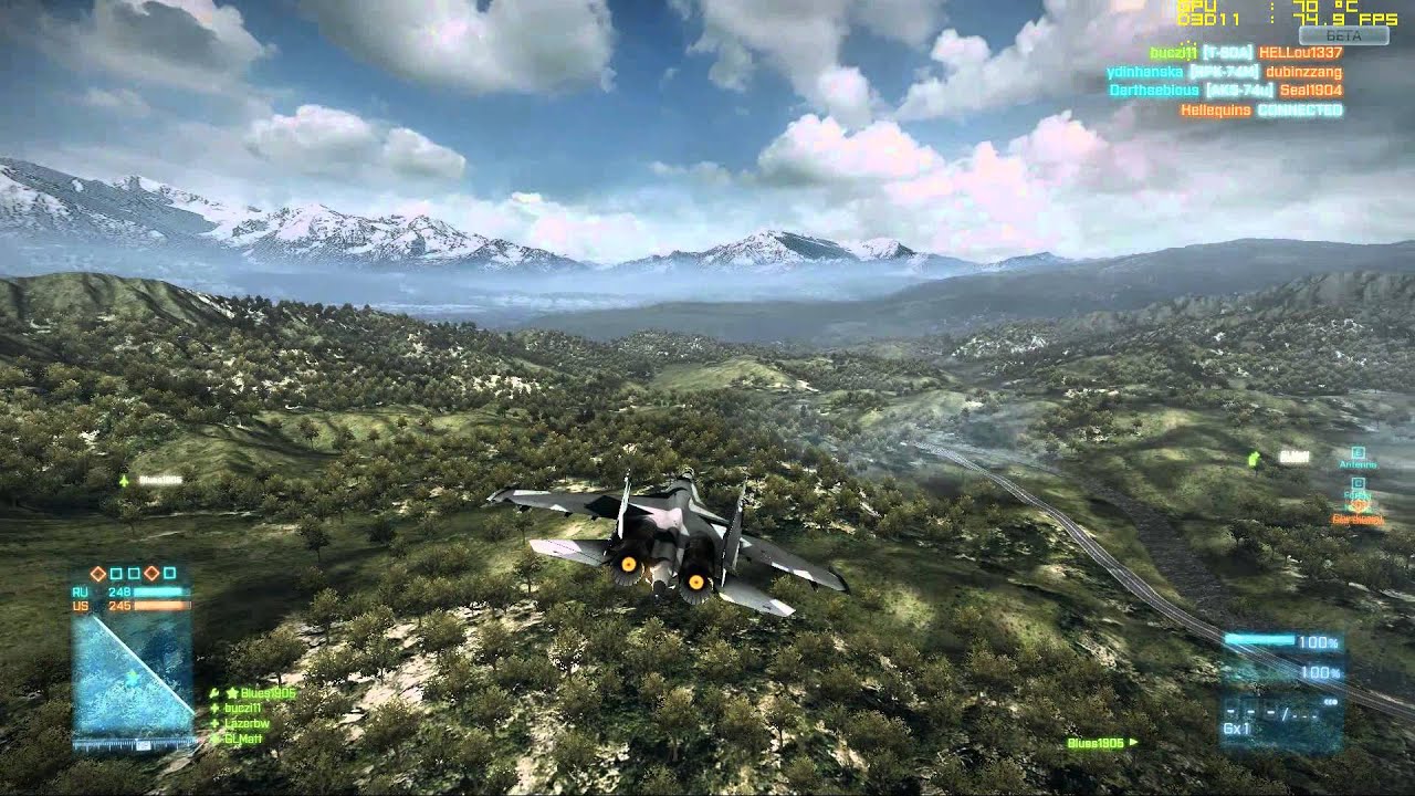 Battlefield 3 PC BETA Caspian Border  - Map Overview