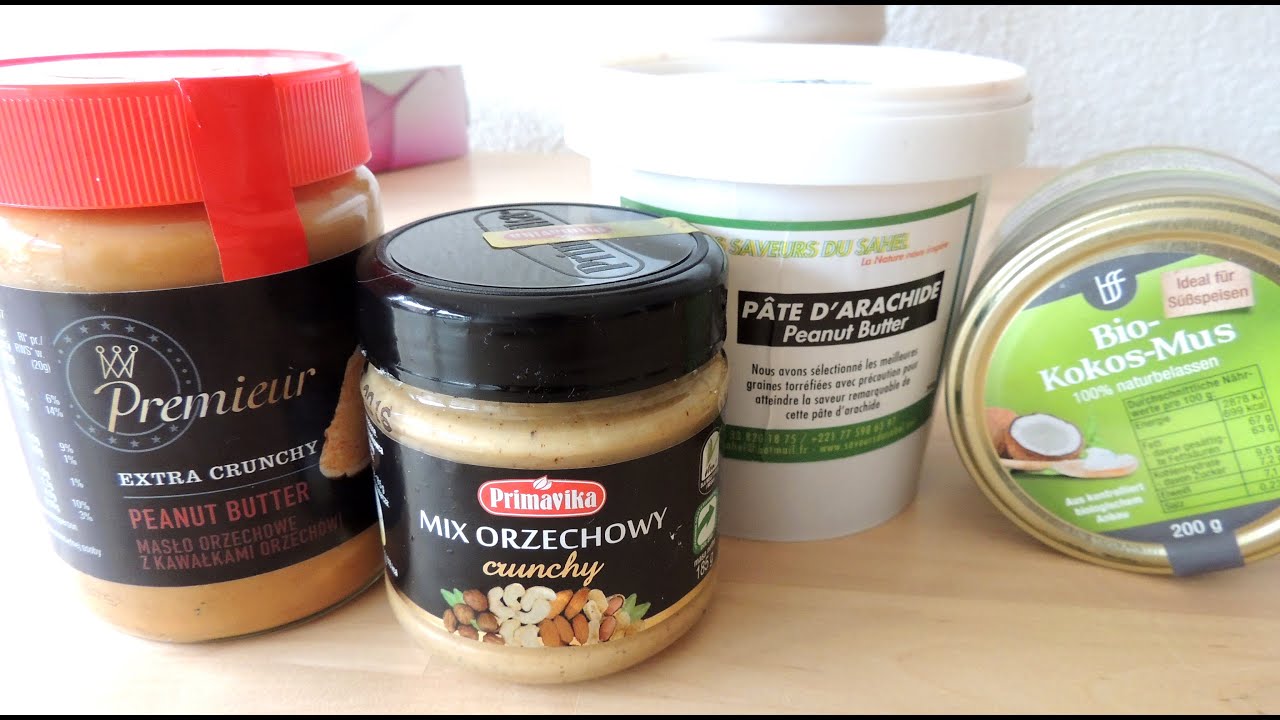 TASTE TEST MASEŁ ORZECHOWYCH #3 NETTO MASŁO KOKOSOWE SENEGAL MUS Z RÓŻNYCH ORZECHÓW