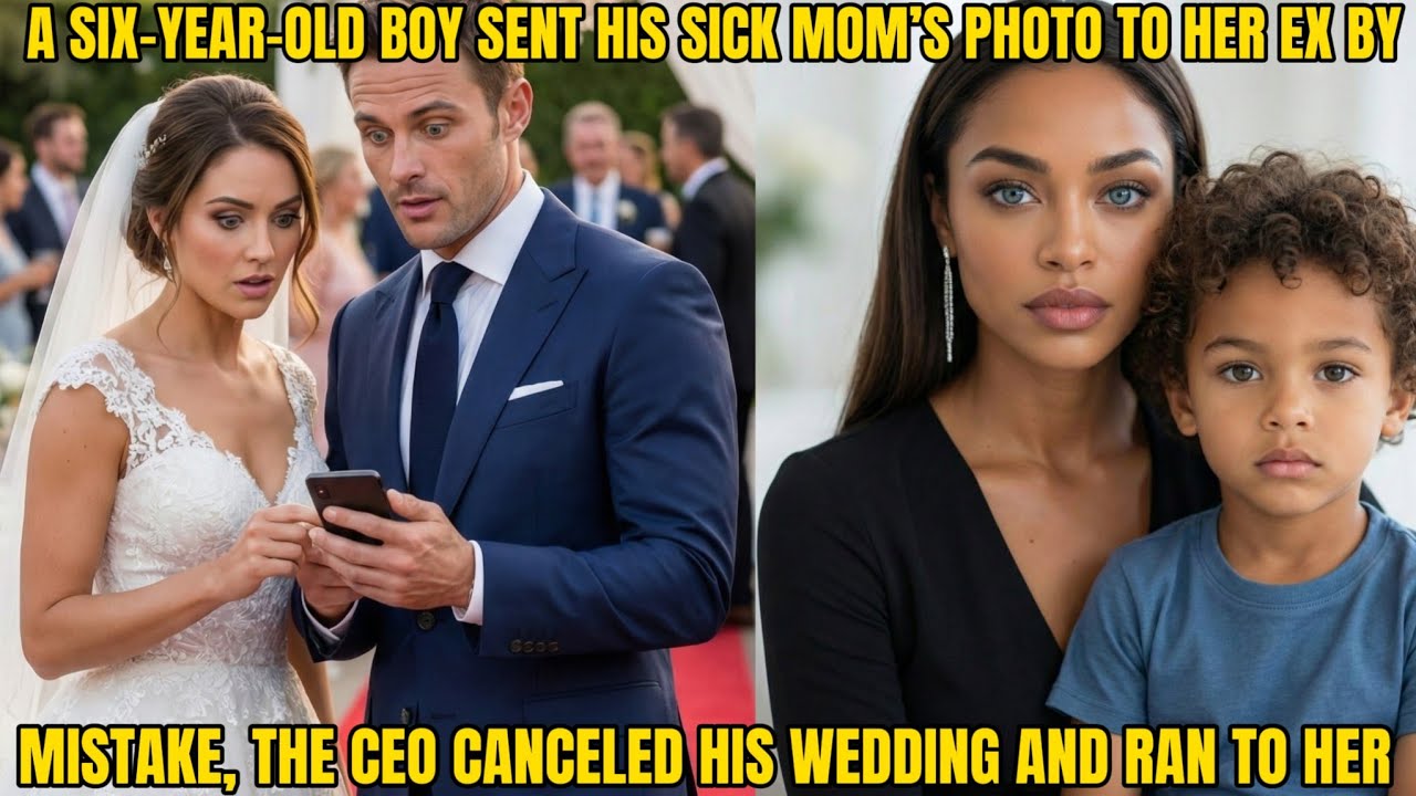 A Six-Year-Old Boy Sent His Sick Mom’s Photo to Her Ex by Mistake — The Millionaire CEO Canceled His