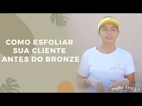 Vídeo: O Melhor Esfoliante Para Bronzeamento