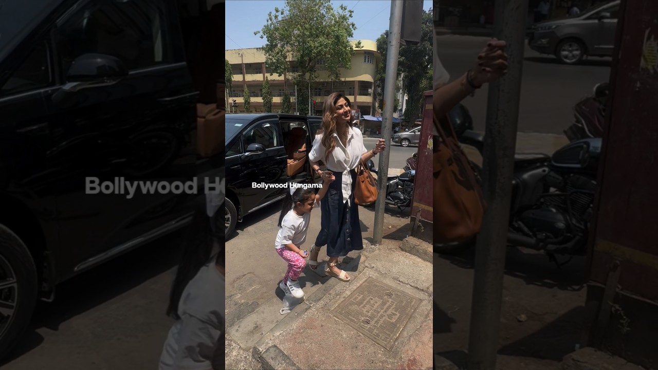 💓 Mumma-Daughter's DAY OUT #shilpashetty with her #daughter clicked #shorts