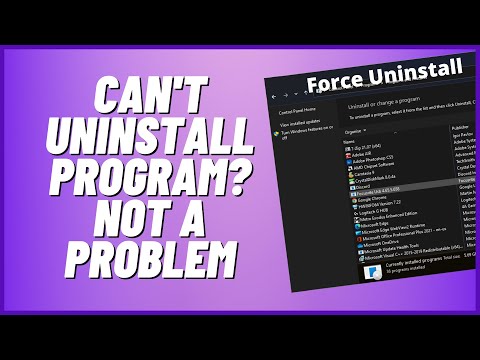 Zo Lukt Een Programma Verwijderen In Windows 10 Of 11 Altijd