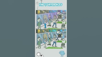 Can you find 7 differences!!! #challenge #findthedifference #games #gaming #letsbecomeagenius