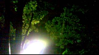 Severe Thunderstorm in Sofia, Bulgaria at night - 25.7.2011