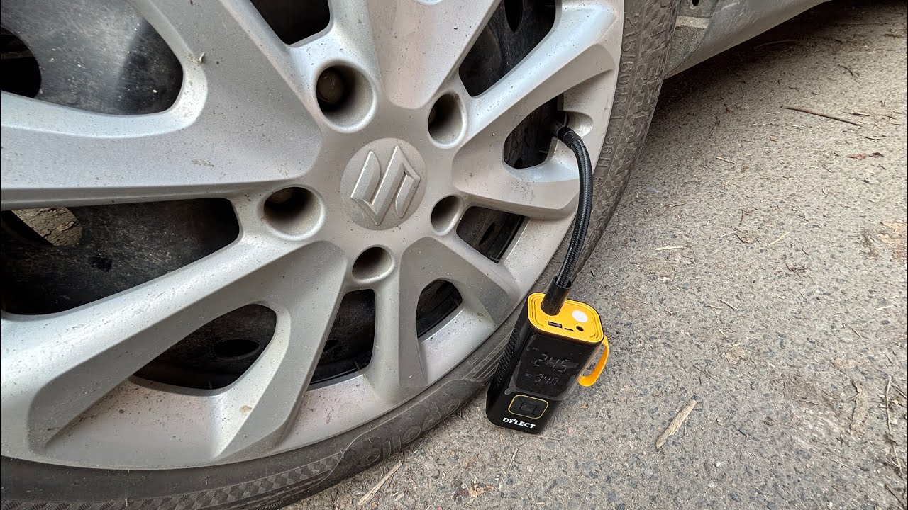 Digital Tire Inflator Unboxing & Review | Dylect Max Turbo 600 | Corded and Cordless | 6000 Mah