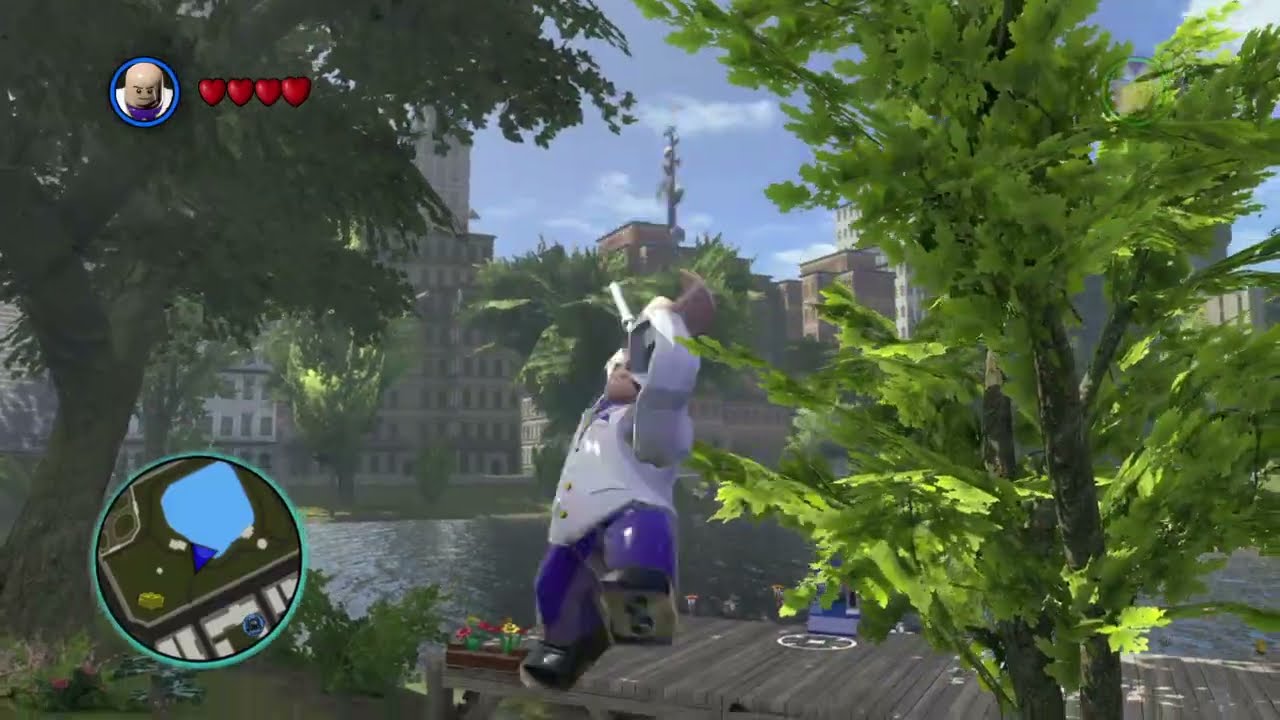 Играю в LEGO® MARVEL Super Heroes 8 уровень сам с собой (дед пердед)