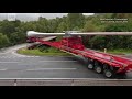 [WATCH] Remarkable maneuver of trailer turning Scotland wind turbine over bridge