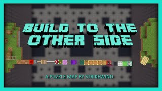 BUILD TO THE OTHER SIDE • Minecraft Puzzle Map