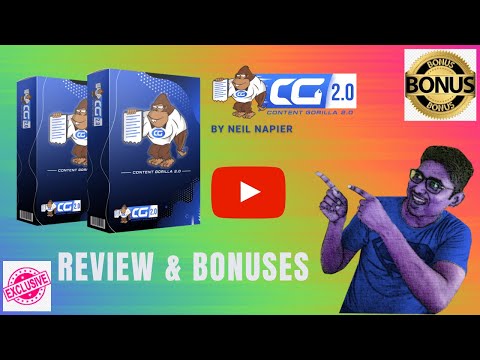 Content Gorilla 2.0 Review and Bonuses [In-Depth Review |NO Hype] ⚠️ CRAZY BONUSES ⚠️ ⛔Don&rsquo;t  Miss ⛔