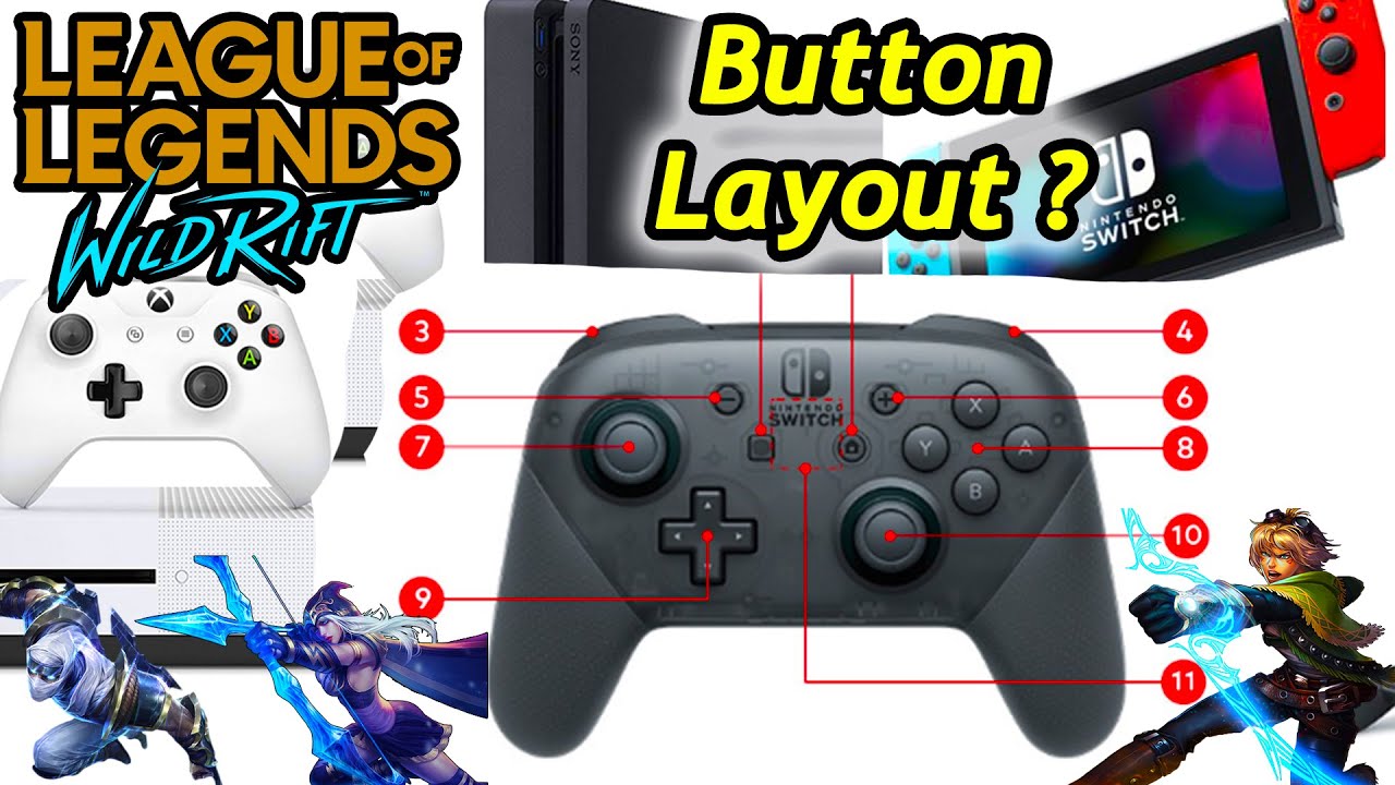 Ward Button Wild Rift Wild Rift (Consoles) Possible Button Layout - YouTube
