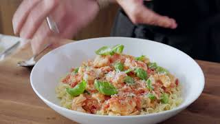 Tyler Florence Makes Shrimp Fra Diavolo | Tyler Florence x Hestan NanoBond® Cookware